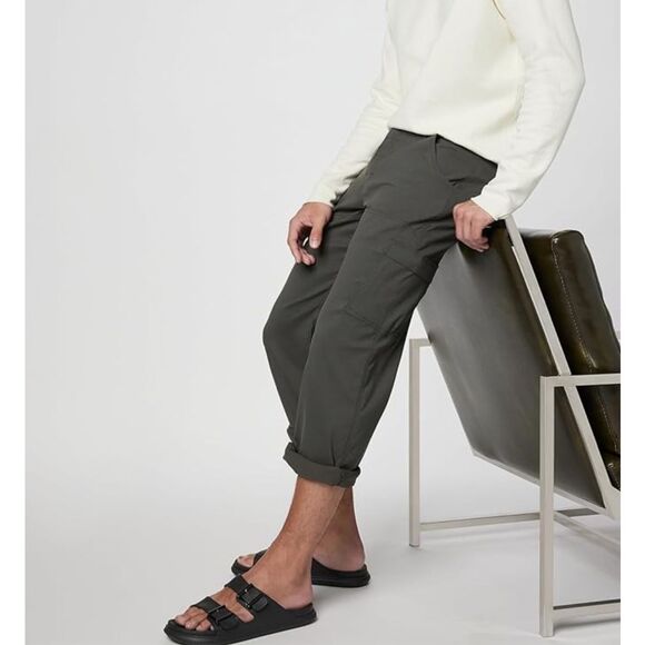 PrAna NWT Stretch Zion Pant II Dark Iron 36x34 - Picture 3 of 8